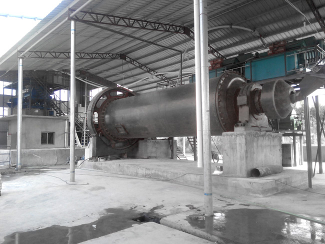 球磨機(jī)生產(chǎn)現(xiàn)場