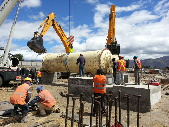 球磨機(jī)安裝