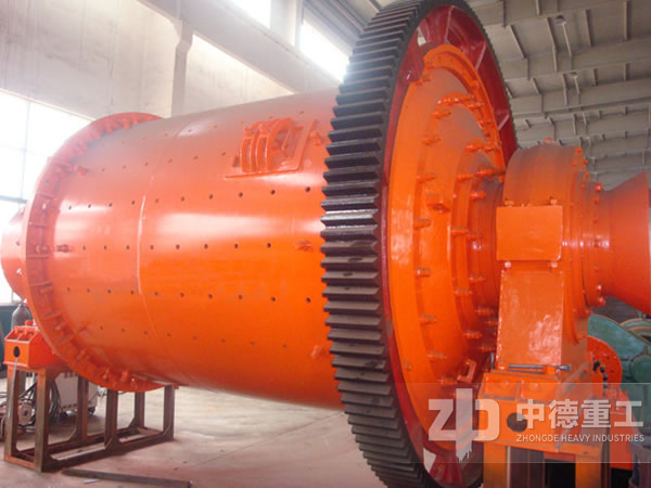 球磨機(jī)生產(chǎn)近景