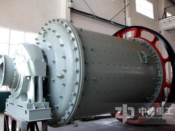球磨機(jī)背面圖