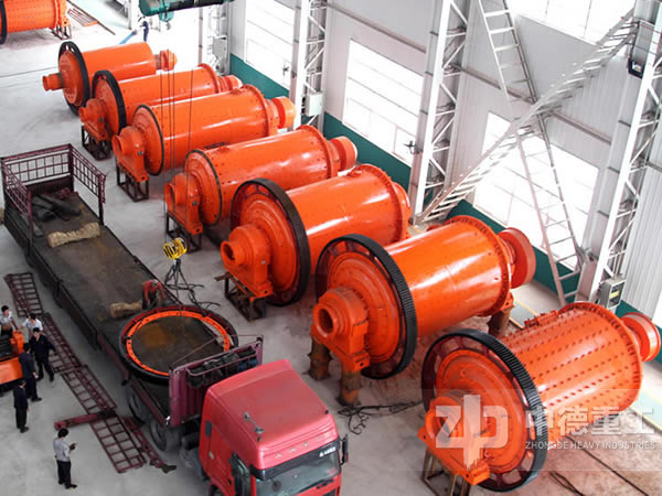 各種型號球磨機