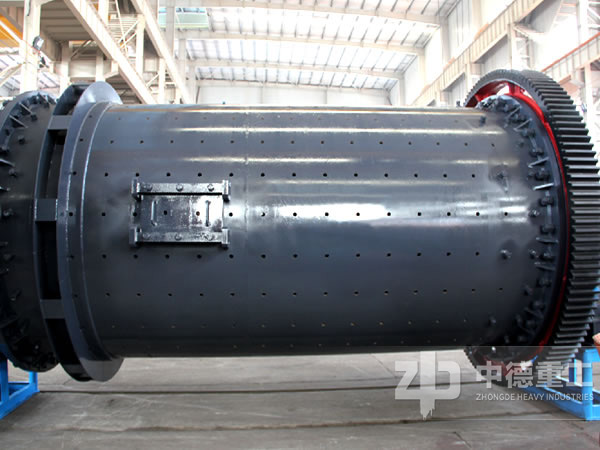 干式球磨機側(cè)面照