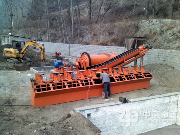 低配選礦生產(chǎn)線一切從簡，適合要求不高的礦物產(chǎn)品選礦