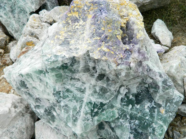 螢石礦圖片