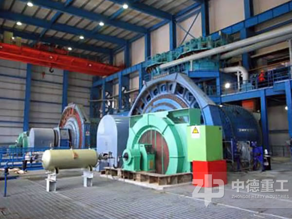 環(huán)保型球磨機(jī)生產(chǎn)車間無污染