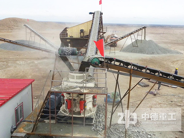 固定的破碎生產(chǎn)線