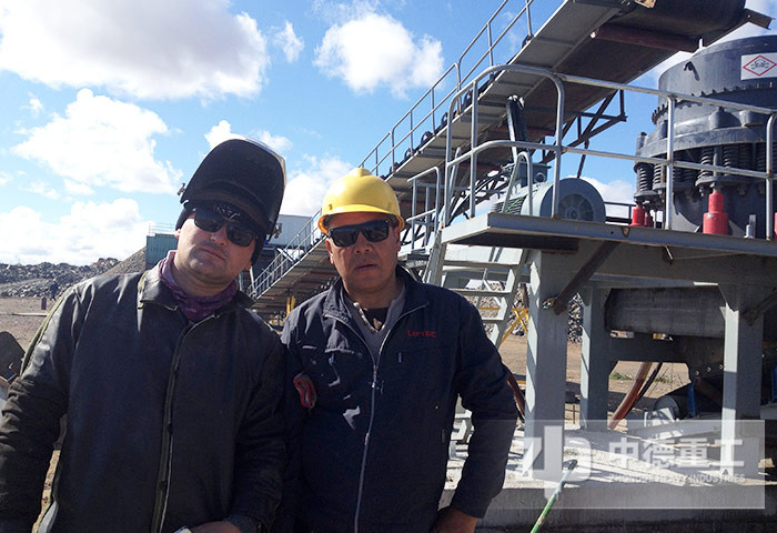 中德的客戶合影