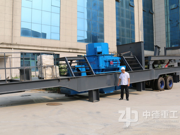 移動制砂機(jī)部分設(shè)備組裝未完成