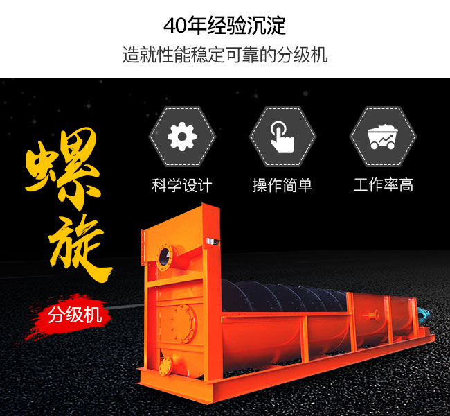 螺旋分級機(jī)自動化控制技術(shù)有效提高物料分離效率