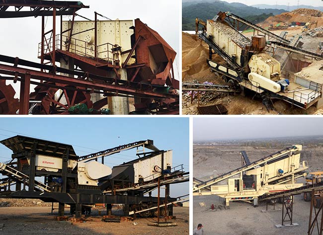 不同層數(shù)的振動篩