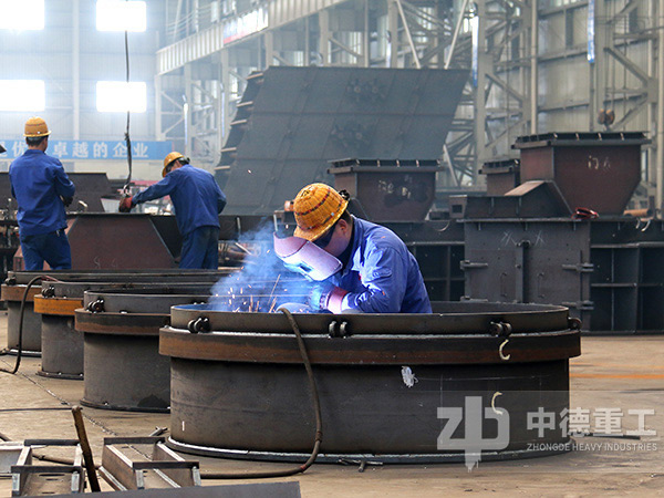 球磨機(jī)加工車間