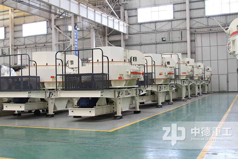 中德打砂機(jī)車(chē)間成品展示