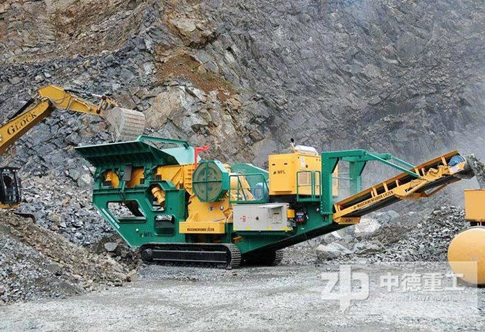 流動石子粉碎機進入深山作業(yè)