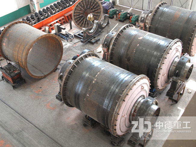 球磨機(jī)生產(chǎn)車(chē)間