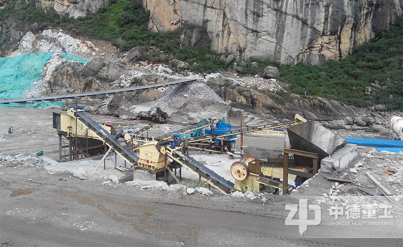 中德石子破碎生產(chǎn)線
