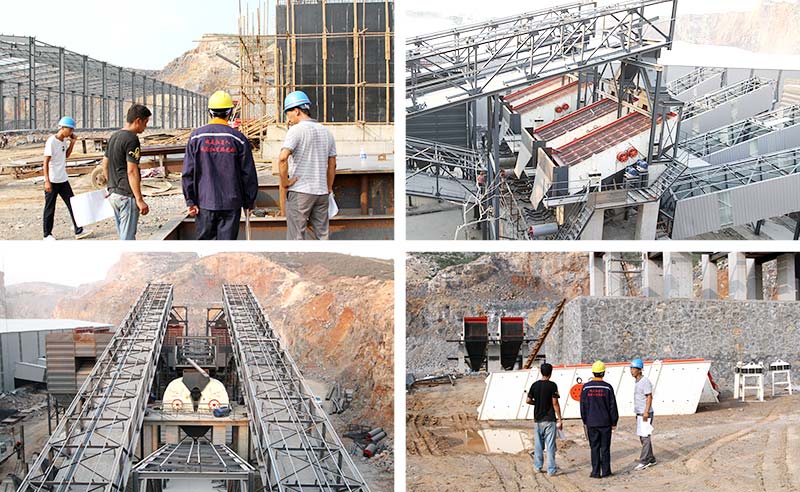 新鄉(xiāng)大型石子設備安裝現(xiàn)場